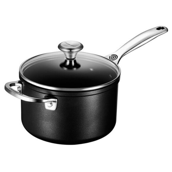🎉 Le Creuset 3 Qt. Toughened Non-Stick PRO Saucepan With Lid 🎉